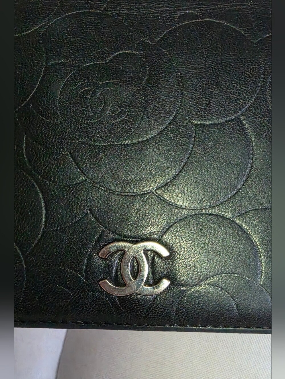 Authentic CHANEL Black Leather Wallet/Clutch - Picture 11 of 17